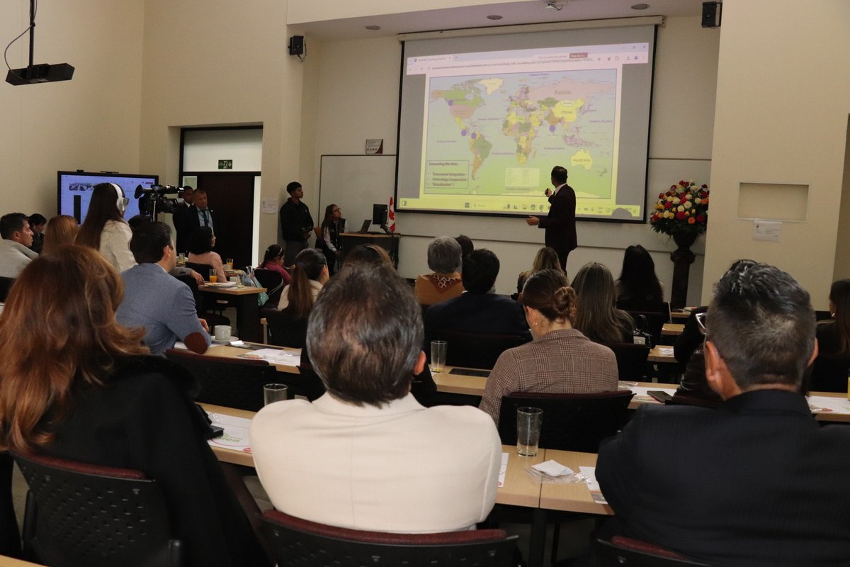 Líderes de Celebal Technologies y Ascendia Consulting en Bogotá